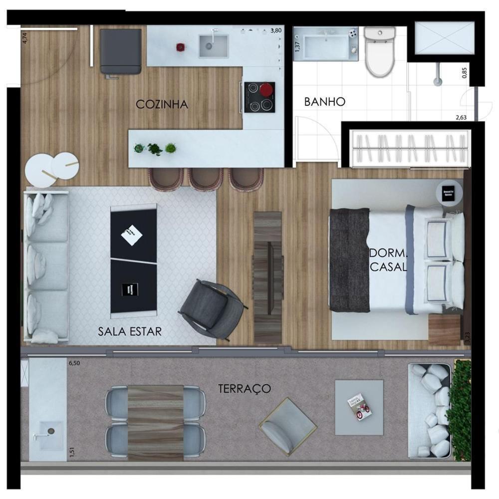 Apartament Huma Klabin São Paulo Zewnętrze zdjęcie